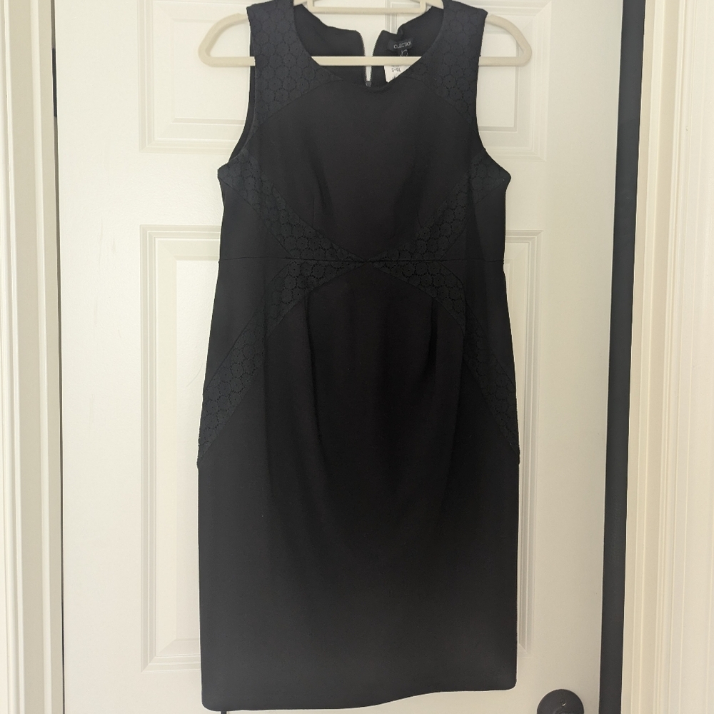 A Pea in the Pod Collection black cocktail dress